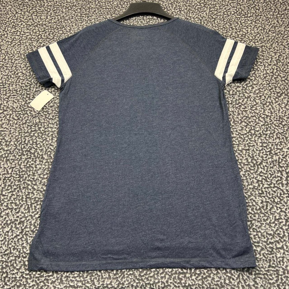 Cleveland‎ Indians Guardians Shirt Women Medium Gray MLB Short Sleeve New M - Picture 2 of 7
